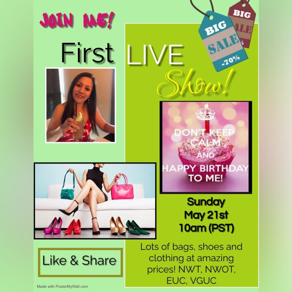 BIRTHDAY CELEBRATION πππ $5+ Starts! LAST LIVE!! πππ - Picture 9 of 11